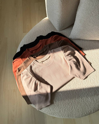 بلوز آستین پفکی عروسکی زنانه