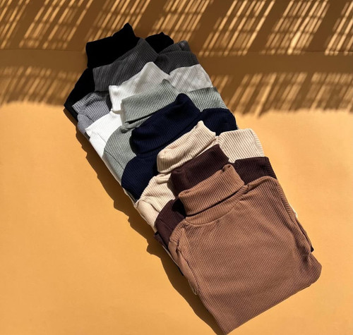 بلوز یقه اسکی کرکرهای زنانه